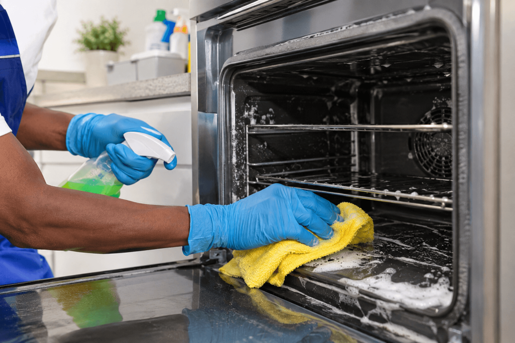 Professional end of tenancy oven cleaning service in Wakefield